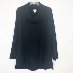 Style & Co Cowl Neck Ribbed Oversize Pullover Sweater Size M